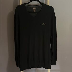 Greg Norman Black Knit Pullover